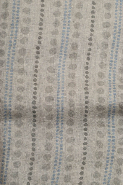 Vibrant Grey Digital Printed Linen Three Piece Suit Set - Luxurion World