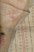 Pastel Digital Printed Linen Three Piece Suit Set - Luxurion World