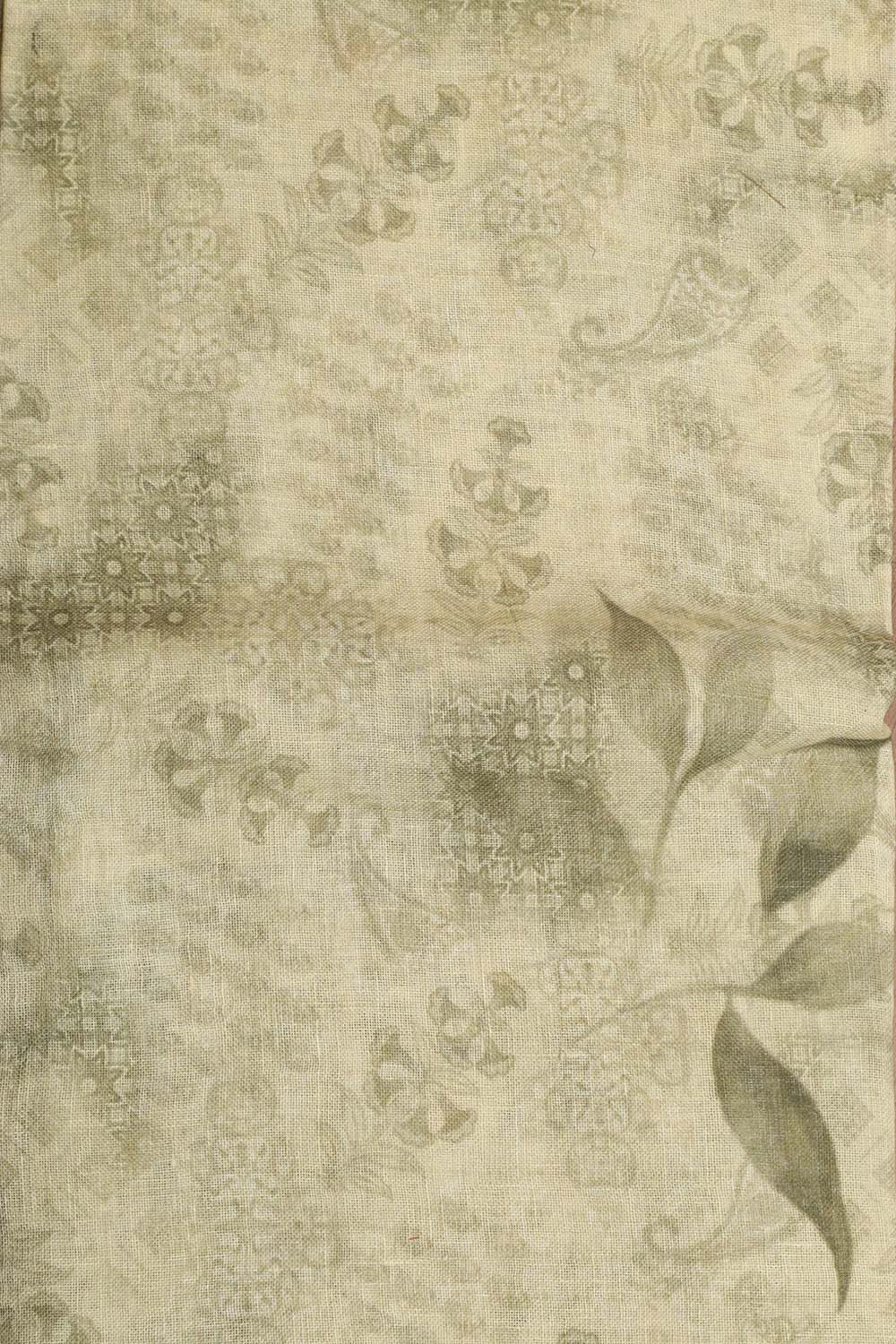 Sunshine Yellow Digital Printed Linen Three Piece Suit Set - Luxurion World