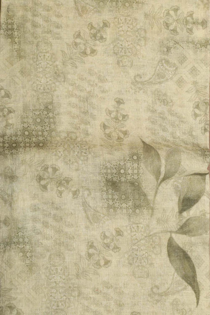 Sunshine Yellow Digital Printed Linen Three Piece Suit Set - Luxurion World