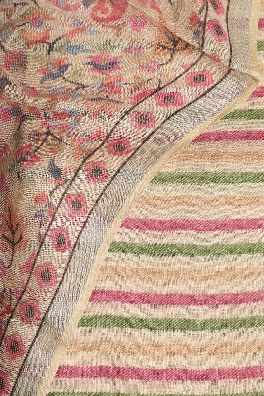 Sunshine Yellow Digital Printed Linen Three Piece Suit Set - Luxurion World