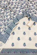 Banarasi Dyeable Cotton Meenakari Suit Set