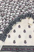Banarasi Dyeable Cotton Meenakari Suit Set