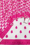Banarasi Dyeable Cotton Meenakari Suit Set
