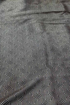 Black Banarasi Handloom Katan Silk Fabric