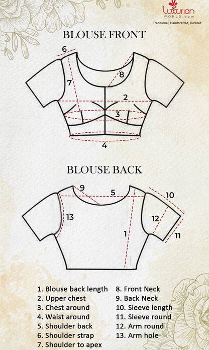 Blouse Stitching (Non Padded) - Luxurion World