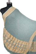 Blue Bandhani Georgette Dupatta