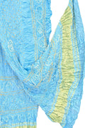 Blue Bandhani Modal Silk Dupatta