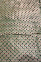 Green Banarasi Handloom Katan Silk Fabric