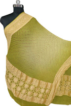 Green Bandhani Georgette Dupatta