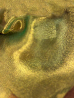 Green Handloom Banarasi Tissue Silk Booti Design Fabric ( 1 Mtr )