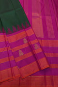 Green Handloom Kanjeevaram Pure Silk Saree