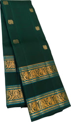 Green Handloom Kanjeevaram Pure Silk Saree