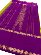 Green Kanjeevaram Pure Silk Saree Handloom Weave Festive