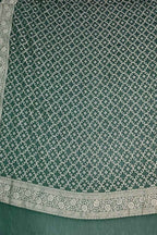 Green Pure Georgette Banarasi Brush Dye Dupatta PD1B1AL426090402