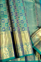 Green Pure Kanjeevaram Silk Handloom Saree
