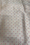 Grey Banarasi Katan Silk Fabric