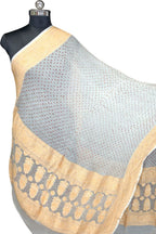 Grey Bandhani Georgette Dupatta