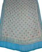 Grey Pure Georgette Banarasi Brush Dye Dupatta PD1B1AL426090403