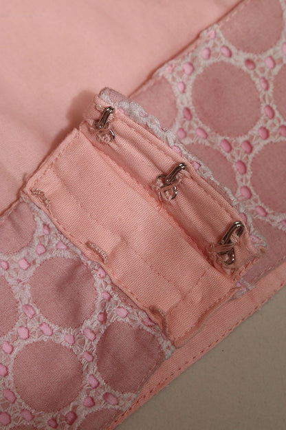 Stylish Pink Chikankari Cotton Non Padded Blouse - Luxurion World
