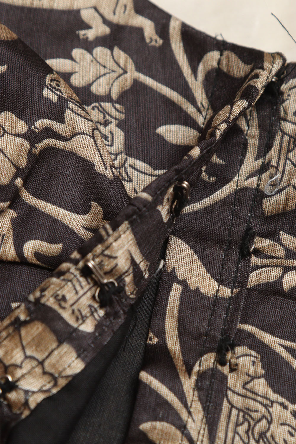 Exquisite Black Shikargah Design Digital Printed Tussar Silk Blouse - Luxurion World