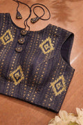 Grey Trendy Georgette Blouse - Luxurion World