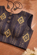 Grey Trendy Georgette Blouse - Luxurion World