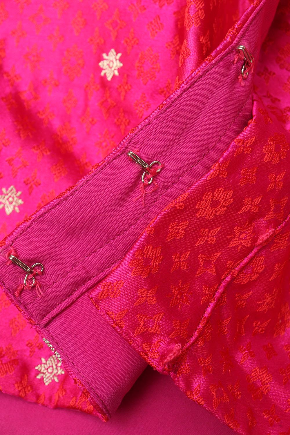 Forest Green Banarasi Handloom Suit Set - Tilfi