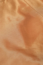 Golden Banarasi Tissue Silk Padded Blouse - Luxurion World