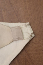 White Banarasi Tissue Silk Padded Blouse - Luxurion World