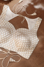 Dyeable Banarasi Silk Padded Blouse - Luxurion World