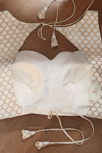 Dyeable Banarasi Silk Padded Blouse - Luxurion World