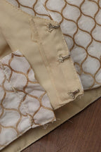 Dyeable Banarasi Silk Padded Blouse - Luxurion World