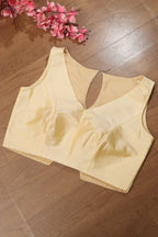 Pastel Silk Non Padded Blouse - Elegant and Chic - Luxurion World