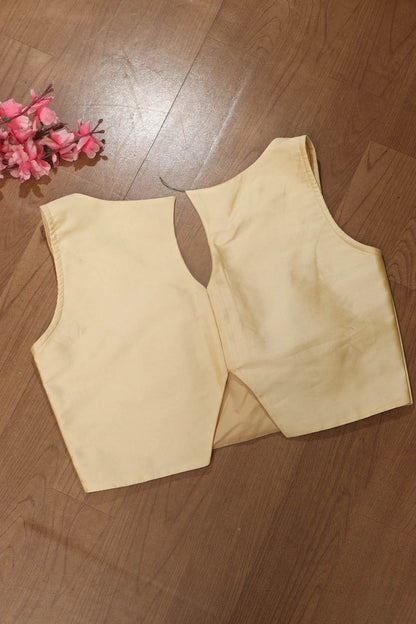 Pastel Silk Non Padded Blouse - Elegant and Chic - Luxurion World