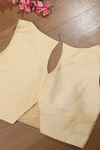 Pastel Silk Non Padded Blouse - Elegant and Chic - Luxurion World