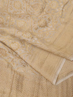 Dyeable Banarasi Handloom Pure Georgette Dupatta - Luxurion World