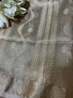 Stunning Dyeable Banarasi Tissue Silk Dupatta - Luxurion World