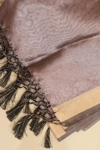 Soft and Elegant Pastel Banarasi Tissue Dupatta - Luxurion World