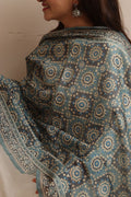 Luxurion World- Crafted Heirlooms - Multicolor Digital Printed Chanderi Dupatta with Handcrafted Tassels â€“ Traditional Wear for Women, Lightweight & Elegant - Luxurion World- Crafted Heirlooms