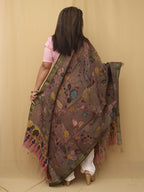 Stylish Multicolor Kalamkari Silk Dupatta for a Chic Look - Luxurion World