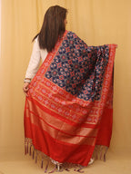 Blue Patola Silk Dupatta - Luxurion World