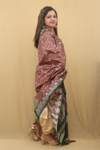 Elegant Maroon Patola Silk Dupatta: A Timeless Accessory - Luxurion World