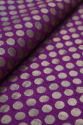 Stunning Banarasi Silk Fabric with Booti Design - 2.5 Mtr - Luxurion World
