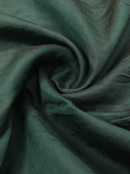Green Banarasi Cotton Silk Fabric - Luxurious 1 Mtr Length - Luxurion World