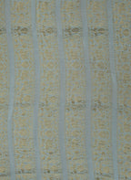 Exquisite Blue Banarasi Georgette Fabric - 1 Mtr Length - Luxurion World