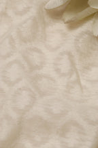 Dyeable Banarasi Pure Cotton Fabric ( 1 Mtr ) - Luxurion World