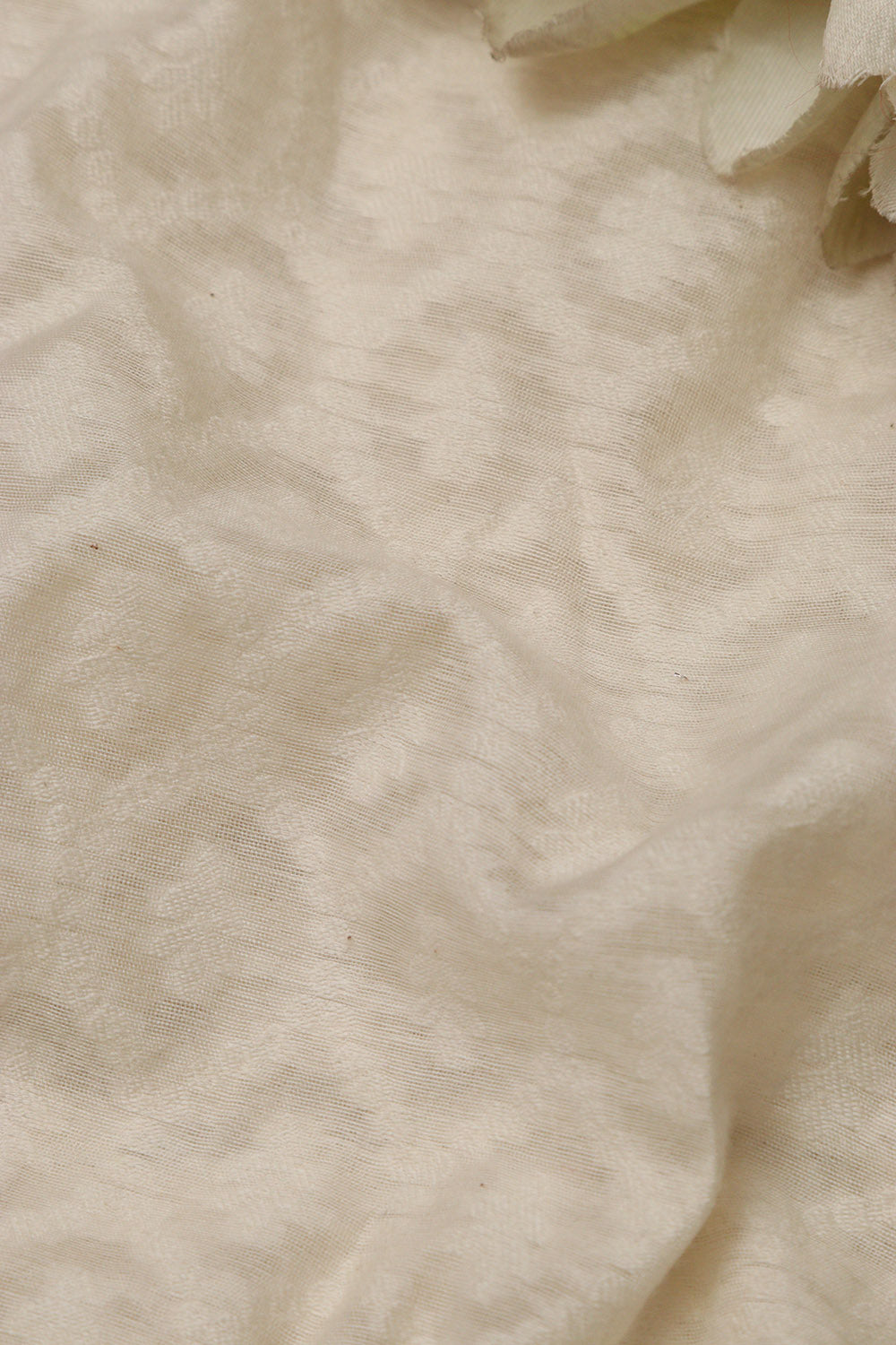 Dyeable Banarasi Pure Cotton Fabric ( 1 Mtr ) - Luxurion World