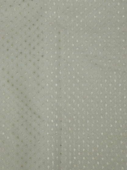 Dyeable Banarasi Chanderi Silk Fabric ( 1 Mtr ) - Luxurion World