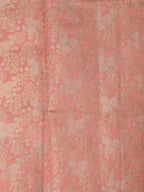 Pink Banarasi Brocade Silk Fabric (  1 Mtr ) - Luxurion World